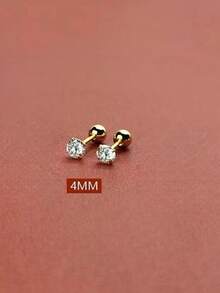 1 par de pendientes glamorosos con borlas florales brillantes y rhinestones