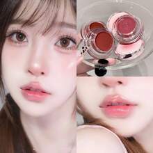 SHAQINUO 多用途保湿膏，适用于面部和唇部，保湿亮白，持久，易于涂抹，轻盈亮泽，打造丰盈红润的妆容 - 嘟潤透亮多用膏 - 查看 6