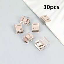 2/4/5/6/10/12/20/30/50个装隐形裤腿缩短夹，防止裤子拖地，无需缝纫的隐藏式腿部闭合装置，防止裤脚拖地