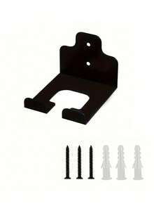 Wall-Mounted Garage Organizer For Garden Tools - Durable Iron Trimmer And Whacker Holder With Multi-Purpose Hooks, Anti-Rust Matte Finish, Space-Saving Design For Home And Workshop, Garden Tool Organizer