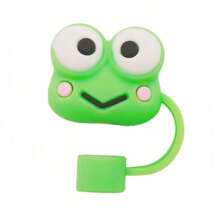 6pcs Sanrio "Quirky Must-Have" Sanrio Cartoon Reusable Straw Toppers, Dust-Proof & Colorful - Fits 10Mm Straws, Perfect For Parties & Gifts