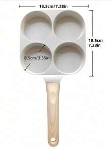 Non Stick Ceramic Cookware Set, Healthy Pot And Flat Bottomed Pot Set, Kitchen Cooking Set, With A Cool Handle To Keep It Cool, Ceramic Non Stick Stew Pot With Lid, White Granite Coating, Free Of PFOS/PFAS - Beige - View 12