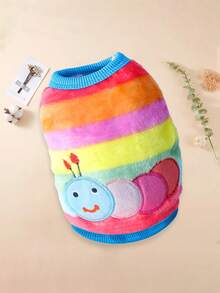 Áo len hình trái tim cho chó con, Áo ghi lê hoạt hình cho chó con bằng vải nỉ ấm áp, Áo sơ mi cho chó con dễ thương, Quần áo thỏ thiết kế thiên thần, Quần áo chuột lang bằng vải nỉ ấm áp, Áo len chui đầu ... - Nhiều màu - Xem 6