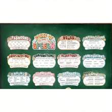Pasimy 12pcs Parts Of Speech Posters, English Grammar Charts, Language Arts Bulletin Board Decorations, Suitable For Elementary, Middle, High School Teacher Education Classroom Decor - Groovy - View 3