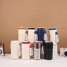 Stainless Steel Thermal Cup With Handle And Digital Temperature Gauge – 420ml - 彩色 - 查看 3