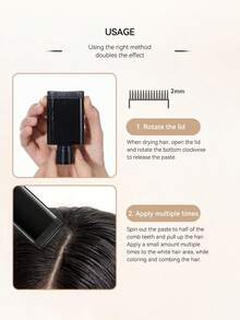 魔法发棒 - 即时遮盖白发，随时随地补染