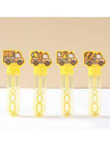 10Pcs Empty Engineering Vehicle Pattern Bubble Tubes(Bubble Liquid Is Not Included),Thick Plastic Party Bubble Stick , Reusable Bubble Soap Bottle,Engineering Vehicle Party Favors & Decorations,Construction Vehicle Party Supplies,Outdoor Party Decoration,Bubble Birthday Party Gift,Gender Reveal Party Decor,Birthday Decorations,Babyshower Supplies,Wedding Decor,Wedding Items,Bridal Shower Favors,Holiday Party Supplies