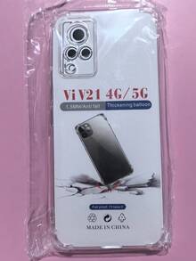 1 件透明防摔外壳，适用于 Vivo 系列、Vivo 手机透明防摔手机壳、手机壳、手机保护套、手机壳、手机套、四角防摔手机壳、透明手机壳、极简手机壳、纯色手机壳、透明手机壳、TPU 防摔手机壳（军用级防摔） - 無色 - 查看 65