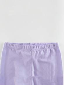 3件套女童时尚纯色休闲打底裤，弹力针织，柔软舒适，多色拼接，休闲运动风，适合户外活动、舞蹈、瑜伽、骑行、跑步、聚会、派对以及春、夏、秋、冬四季日常穿着。 - 彩色 - 查看 5