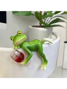 1 Tượng ếch nhựa vui nhộn trang trí sân vườn, Tượng trang trí sân vườn nghệ thuật, Chậu trồng cây treo tường, Chậu trồng cây để bàn văn phòng tại nhà, Trang trí nhà sáng tạo, Trang trí cây trong nhà, Trang trí ngoài trời, Tượng trang trí chậu trồng cây, Quà tặng tốt nghiệp cho bạn bè, người yêu và gia đình - Nhiều màu - Xem 7
