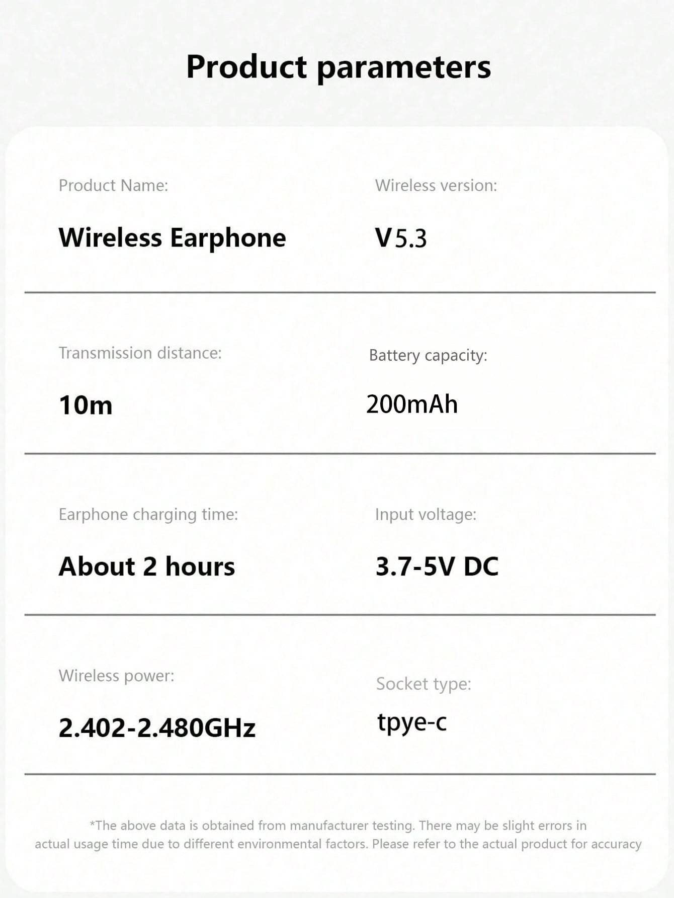 AKKHOO سماعات رأس لاسلكية فوق الأذن، جيلي 5.3، عمر...