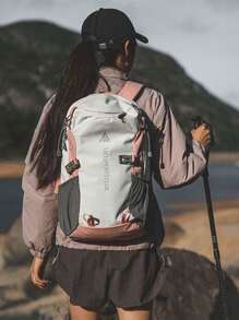 New Outdoor Hiking Backpack, Large Capacity, Lightweight, Convenient Trekking Backpack, Sports Dual-Shoulder Bag, Lightweight, Waterproof, Wear-Resistant, Suitable For Hiking, Travel, Camping, Leisure, Unisex