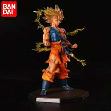 bandai SSJ Warrior 動漫角色 PVC 公仔收藏雕像模型裝飾品 | 完美萬聖節禮物 - 生日、週年紀念、畢業、返校、婚禮季與節日禮物，適合粉絲、收藏家、動漫主題派對裝飾與 Cosplay 道具，收藏禮品，成人動漫收藏品 - 彩色 - 查看 4
