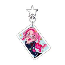 动漫 ALIEN STAGE 钥匙扣 吊坠 汽车钥匙链 亚克力支架 MIZI SUA TILL IVAN HYUNA LUKA 粉丝礼物 角色扮演配件 - 彩色 - 查看 8