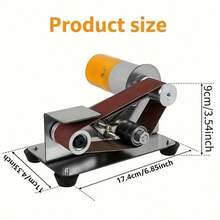 Mini Electric Belt Sander DIY Polishing Grinding Machine Cutter Edges Sharpener - 查看 7