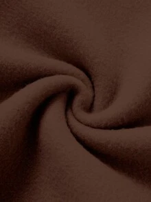 Tween Girls Vintage Heart Print Sweatshirt And Leopard Print Pants Casual Outfit - Brown - View 5