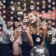 Disco Ball, Christmas Tree Ornaments Decorations Reflective Mini, Silver Hanging Reflective Mirror Ball, Christmas Balls Ornaments, Glitter Ball For Christmas Tree, Weddings, Birthday Party - No Battery