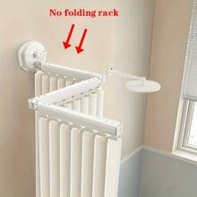 1pc High Quality Foldable Shower Curtain With Hooks And Ties, Invisible Wet And Dry Separation Bathroom Screen, Easy To Store, Adds Modern Aesthetic To Your Home Decor Bathroom Decor