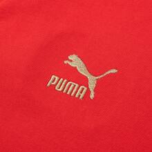 彪马男女通用运动衫，休闲运动抓绒圆领长袖套头衫，情侣装 625834-11 - 紅色 - 查看 10