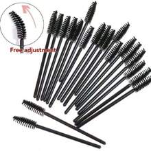 313 piezas Kit de herramientas de maquillaje que incluye 1 caja organizadora de plástico, pinzas para el cabello, pinceles de delineador, varitas de rímel y aplicadores de lápiz labial para labios