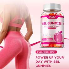 PSLALAE BBL Gummies - , Manage Body Shape, Improve Appearance, Increase Confidence, Sculpt Your Butt And Hips - 60pcs - 兩瓶更優惠 - 查看 5
