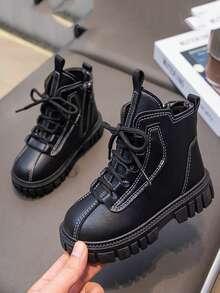 Botas casuales para adolescentes y parejas, resistentes al desgaste y antideslizantes, adecuadas para el campus/escuela