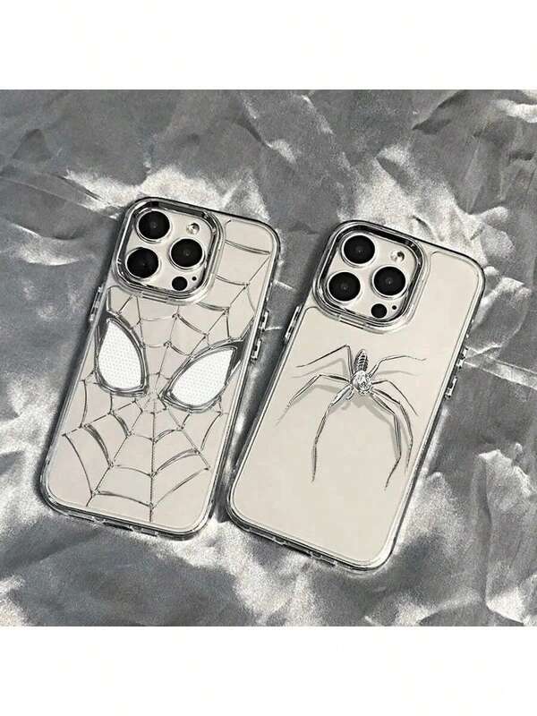 Marvel Marvel Spider-Man Soft Silicone Phone Case Compatible With Iphone 16 11 12 13 14 15 Pro Max 7 8 Plus X XR XS MAX Y2k Shockproof Phone Covers