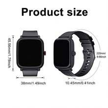 Reloj inteligente resistente al agua, llamada/marcación inalámbrica, múltiples modos deportivos, alerta y rechazo de llamadas entrantes, notificación de SMS, fondo de pantalla personalizable, compatible con smartphone/sistema Android - Multicolor - Ver 10