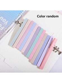 6/12 chiếc bút dạ quang vuông Morandi Aesthetic, bút dạ đầu đục mềm nhẹ, bút dạ quang màu pastel không lem, nhanh khô để ghi chú nhật ký - Nhiều màu - Xem 10