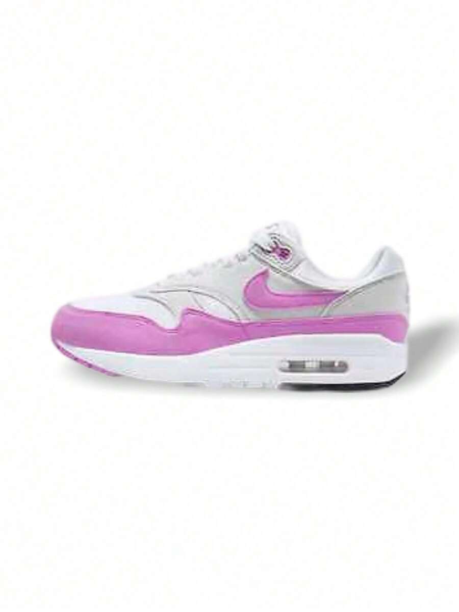 Nike Air Max 1 '87 ĐEN - Trắng/Phantom/Đen/Xung Hoàng Gia - Xem 1