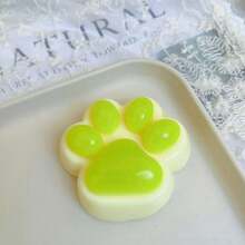 1pc Cute Cat Paw Stress Relief Toy, Fidget Toy, Jelly-Like Crystal Squeeze Toy, Super Soft Squeezing Toy, Exquisite Birthday/Christmas/Halloween Gift, Perfect Present