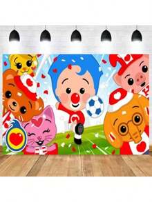 Animation P-Plim Photo Background For Photophones For Photos Art Paper Photography Background Backdrops Christmas - trắng - Xem 1