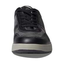 Florsheim Heist 6-Eye 14380-009 Sneaker Men 7.5 Black Charcoal Suede Shoe FZP077 (Black Charcoal,7.5) - 彩色 - 查看 3