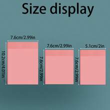 800张/400张/200张/50张可重复使用的透明彩色便签纸，防水PET材质，方便记笔记，内容清晰可见，课堂资源，荧光笔，文具，返校必备 - pet防水貼 - 查看 4