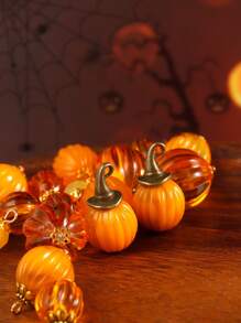 5/10/20 pezzi Perline fai-da-te per artigianato, decorazioni a forma di zucca di Ognissanti, perline pendenti, perline sparse, accessori per collane e braccialetti fatti a mano