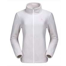 CAMEL CROWN Áo khoác lông cừu ba trong một dành cho nữ, chống gió, chống thấm nước, ấm áp và có thể tháo rời, thích hợp cho hoạt động leo núi ngoài trời - Màu Hồng  San hô - Xem 4