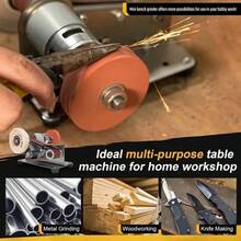 Mini Electric Belt Sander DIY Polishing Grinding Machine Cutter Edges Sharpener - 查看 9