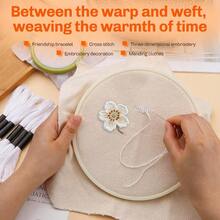 Z26 Skeins Embroidery Floss Black Embroidery Thread Friendship Bracelet String Cross Stitch For DIY Making Embroidery CraftsZ2