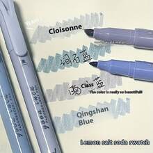 这款4/8/12支双头荧光笔套装不渗墨，无毛刺。它是理想的复活节礼物，可用于日记本、课堂笔记、重点标注，以及学校和办公用品。