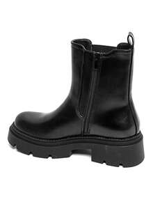 Bottines Chelsea Femme Semelle Crantée – Élégance Urbaine - Black - View 4