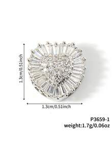 1 pezzo Set di braccialetti in acciaio inossidabile fai-da-te con ciondoli a forma di lettera, petalo, cuore, foglia - Bianco K - Visualizzare 11