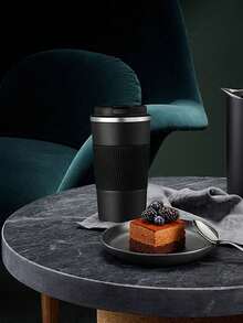 Caneca de Café de Aço Inoxidável de Camada Dupla, Caneca de Escritório, Caneca de Carro, Caneca Portátil Anti-Escaldante, Copo de Água Personalizável, 1 Peça Anti-Mofo, Reutilizável, Aço Inoxidável, Fácil de Limpar Requintado, Adorável, Moderno, Contratado Personalizado, Personalizado, Único Presentes Ideais para Ele, Ela, Aniversários, Dia dos Namorados, Dia das Mães, Aniversários, Dia das Crianças, para o Dia dos Pais, para a Formatura, para Casamentos, para Inauguração da Casa Sala de Jantar, Sala de Estar, Quarto, Escritório, Sala de Chá, Casa, Escola Garrafa de Água, Aumento da Felicidade das Mulheres, Renovação da Casa