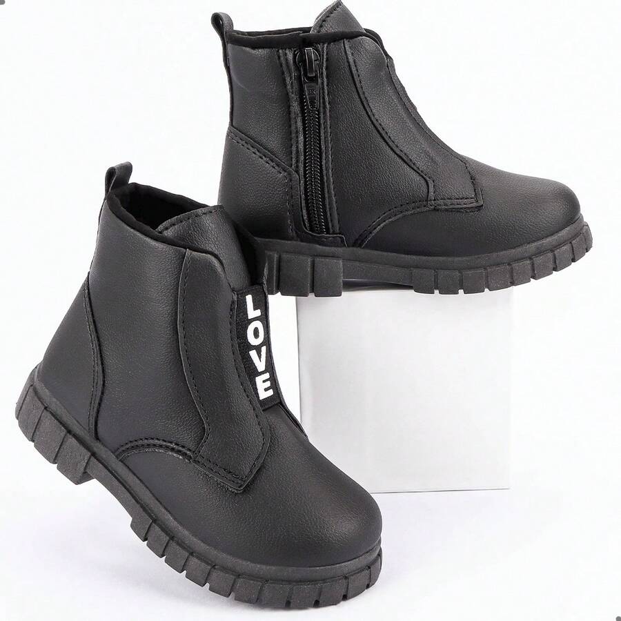 Club Happy Calcados Kids Boots - 黑色 - 查看 1