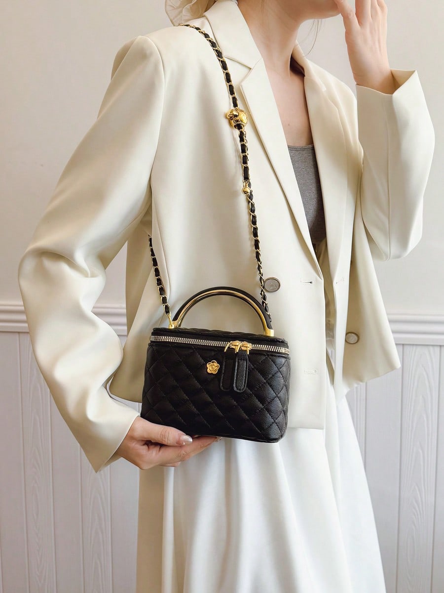 حقيبة يد سوداء كاجوال متعددة الاستخدامات