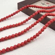 50pcs 8mm Colored Volcanic Stone Round Beads DIY Handmade Bead Jewelry Accessories Bracelet Necklace Accessories