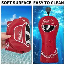 Ciekawe pokrowce ochronne na kije golfowe, akcesoria golfowe i pyłoszczelne, trwałe materiały zapewniają najlepszą ochronę kijów golfowych - Czerwony - Zobacz 6