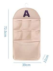 Túi treo tường đựng đồ lót, ngăn cửa ký túc xá, tủ quần áo, tất, áo ngực - nhiều màu - Xem 6