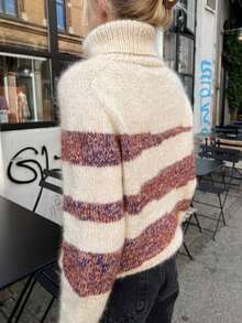 Damen Farbblock Rollkragenpullover mit Langarm für Herbst/Winter, modischer vielseitiger Damen Strickjacke mit großen Knöpfen und Langarm für Herbst/Winter, Material für Damen Bekleidung Herbst/Winter, Damen Strick/Rundhals Pullover in Weiß/Blau mit Langarm für Herbst/Winter, Rückkehr zur Schule/Einfarbig/Halloween/Schuloutfit/Basic/Niedlich, Damen Mode für Rückkehr zur Schule, geeignet für tägliche Fahrten Herbst/Winter, Freunde, Boho Damen Lässig Knopf Strickjacke, Blumen Strickjacke Damen Bekleidung Herbst, Strickpullover