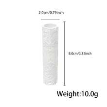 Polymer Clay & Ceramic Texture Roller, Geometric Minimalist Embossing Roller, Rose Branch, Retro Pattern, Chrysanthemum, Baroque European Classical Pattern, Embossed Ceramic Texture Roller For Jewelry Making, Compatible With Polymer Clay Cutter - Texture Roller - View 11