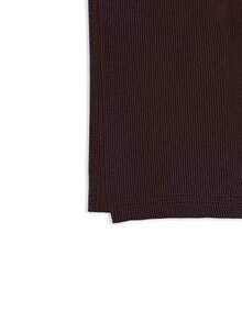 UREREM 夏季性感修身露肩上衣搭配紧身裙套装，针织面料 180G - 棕色 - 查看 5